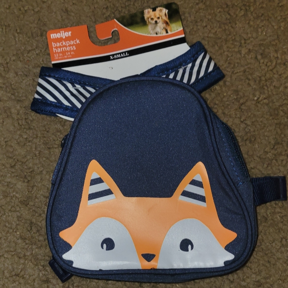 XS  Dog Backpack Harness